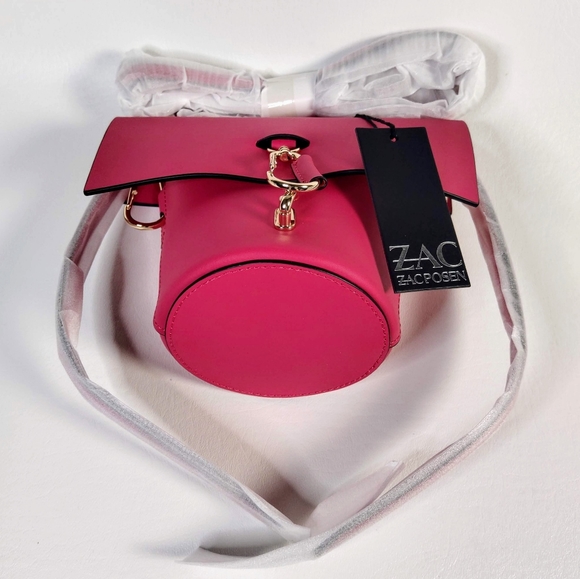 Zac Posen Pink Mini Handbag, New - Picture 4 of 8